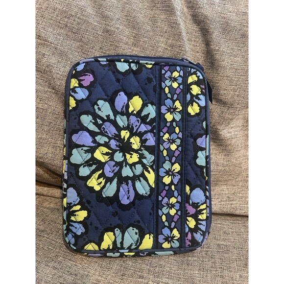 Vera Bradley Accessories - Vera Bradley E Reader Tablet Sleeve Indigo Pop Blue Purple Green Floral